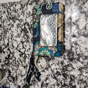 Vera Bradley ID and coin or card wallet